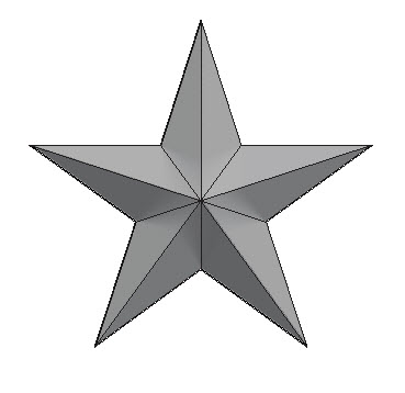 3D Star | ReadyToCut - Vector Art for CNC - Free DXF Files