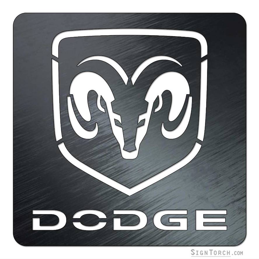 Dodge | ReadyToCut - Vector Art for CNC - Free DXF Files