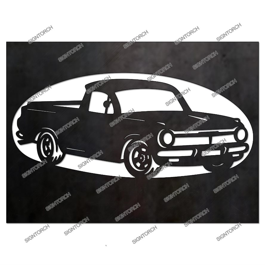 Holden 1964 Ute Readytocut Vector Art For Cnc Free Dxf Files