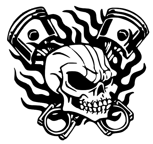 Flaming Skull | ReadyToCut - Vector Art for CNC - Free DXF Files