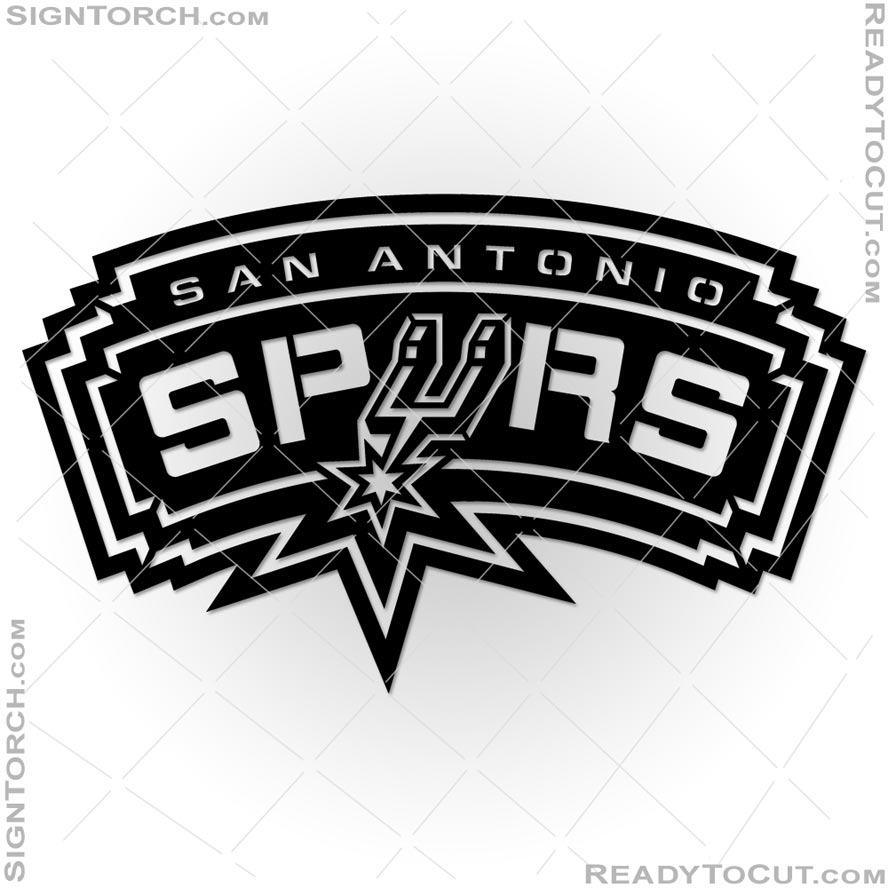 San Antonio Spurs | ReadyToCut - Vector Art for CNC - Free DXF Files