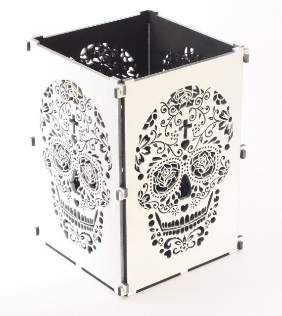 Sugar Skull Readytocut Vector Art For Cnc Free Dxf Files 